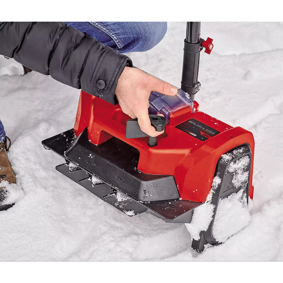 EINHELL Power X-Change Akku-Schneefräse GE-ST 36/40 Li E-Solo, 36Volt (2x18V)