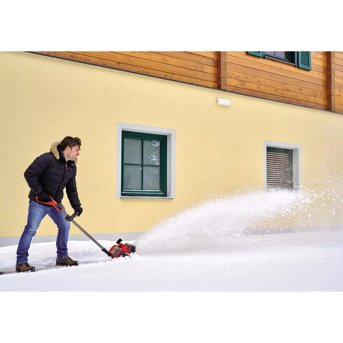 EINHELL Power X-Change Akku-Schneefräse GE-ST 36/40 Li E-Solo, 36Volt (2x18V)