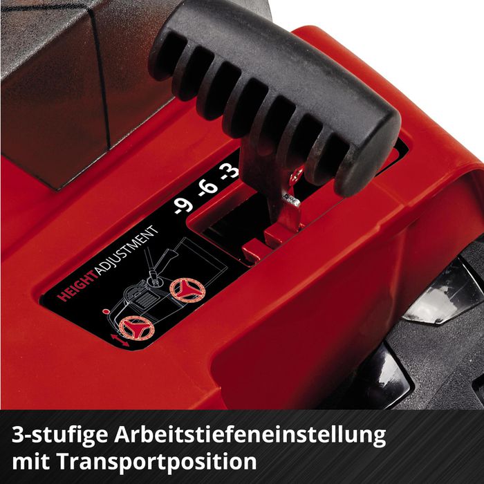 Einhell Vertikutierer GE-SA 36/35 Li-Solo, Akku, 2x 18 V, Arbeitsbreite 35cm, Fangkorb 28 L