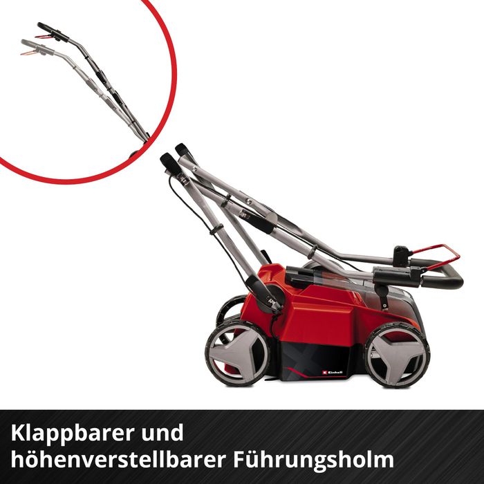 Einhell Vertikutierer GE-SA 36/35 Li-Solo, Akku, 2x 18 V, Arbeitsbreite 35cm, Fangkorb 28 L